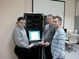 Monitor Electric specialists at Moscow branch test for compatibility CK-2007 and ASUTP PS based on Siemens equipment.