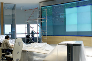 Implementation of a multi-level display system. Unified Dispatch Office Middle Volga