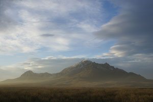 Mountain Beshtau in late autumn